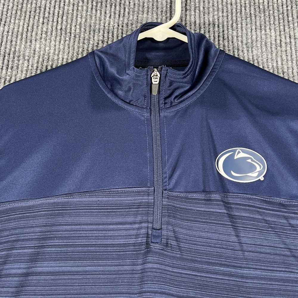 Penn‎ State Nittany Lions Shirt Pullover Mens Medium Blue Long Sleeve Champion